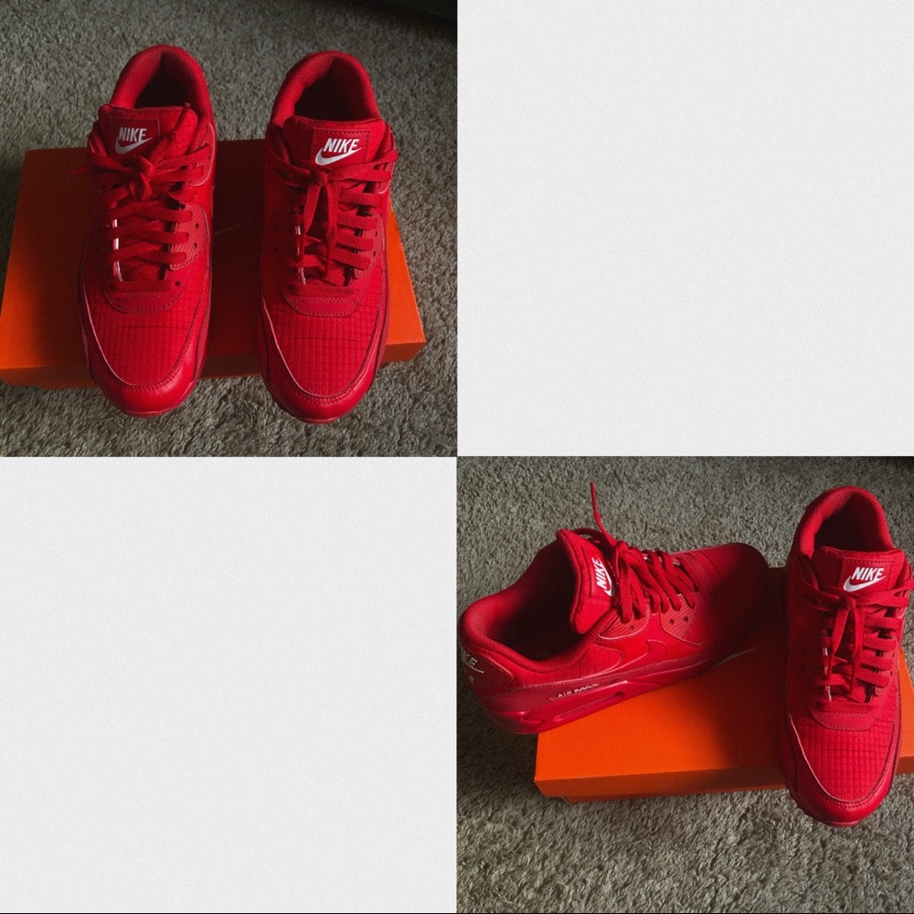 Nike Airmax 90 Triple Red ❤️🔥